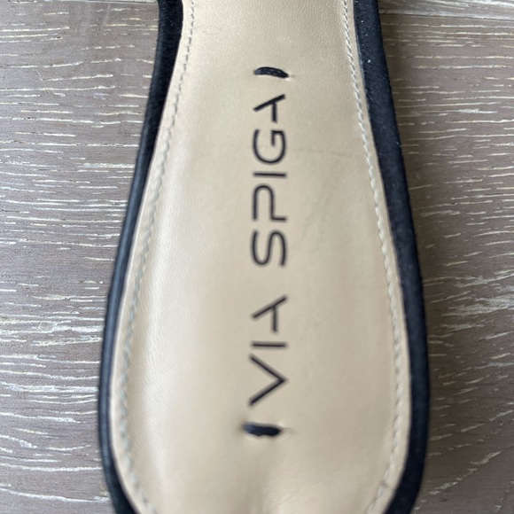 VIA SPIGA black suede shoes - Picture 5 of 8